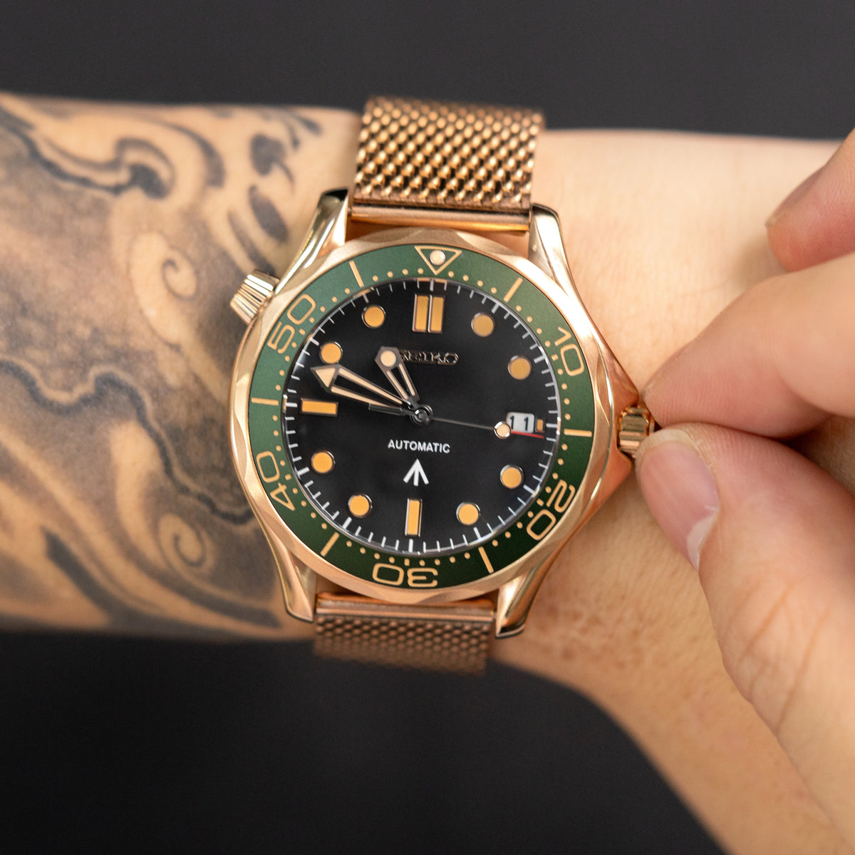 Mod Seamaster VII Emerald Green
