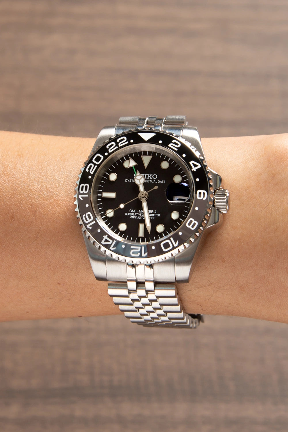 Mod GMT-Master II Bruce Wayne