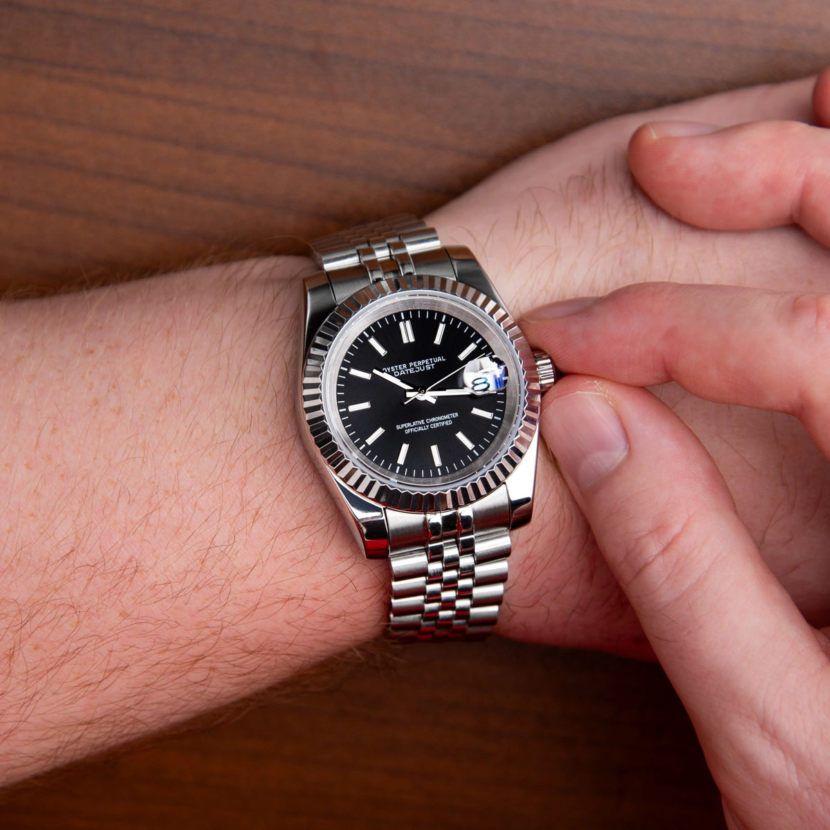 Mod Datejust Black