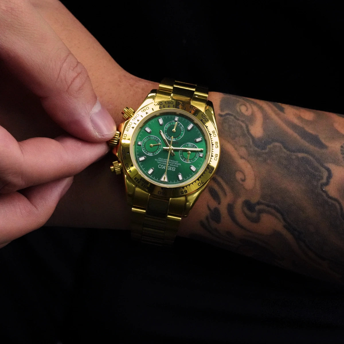 Mod Daytona Gold Green