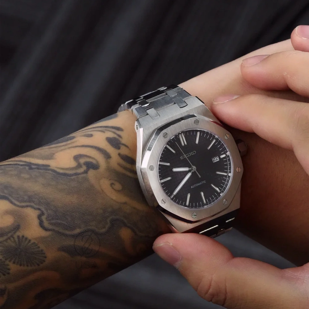 Mod Royal Oak Silver Black
