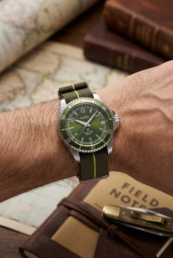 Mod Vintage Submariner Forest Compass