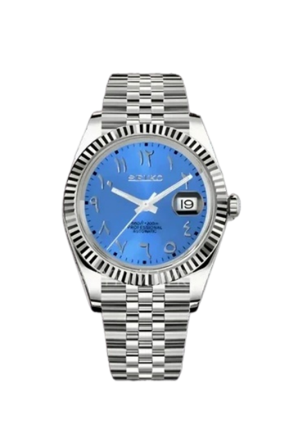 Mod Datejust Arabic Sky Blue