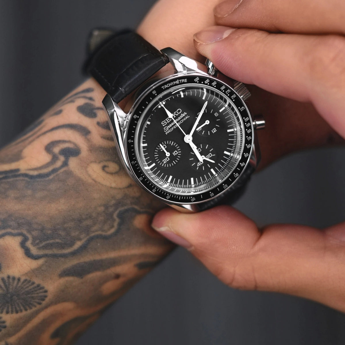 Mod Speedmaster Vintage Racer Black