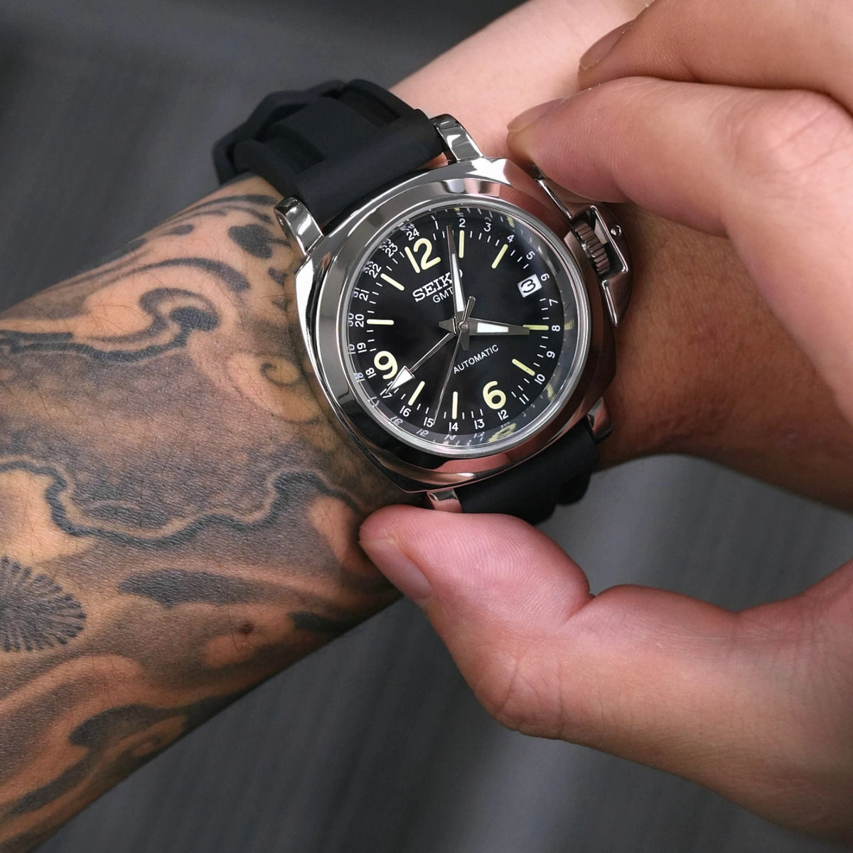 Mod Luminor Black - Pilot GMT