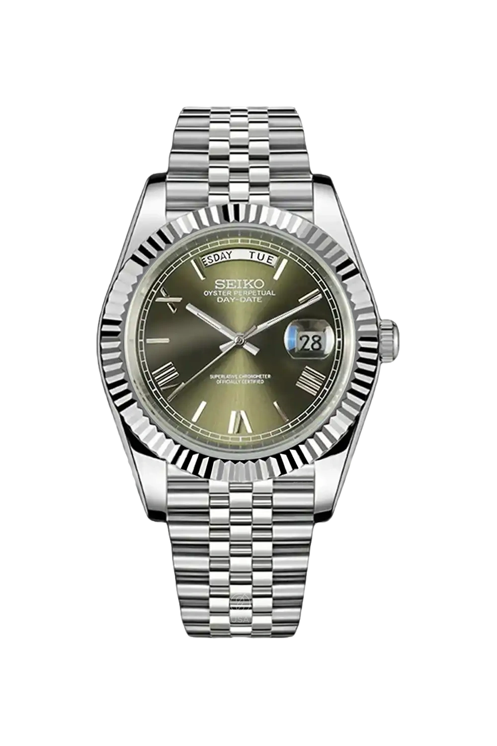 Mod Day-Date Green