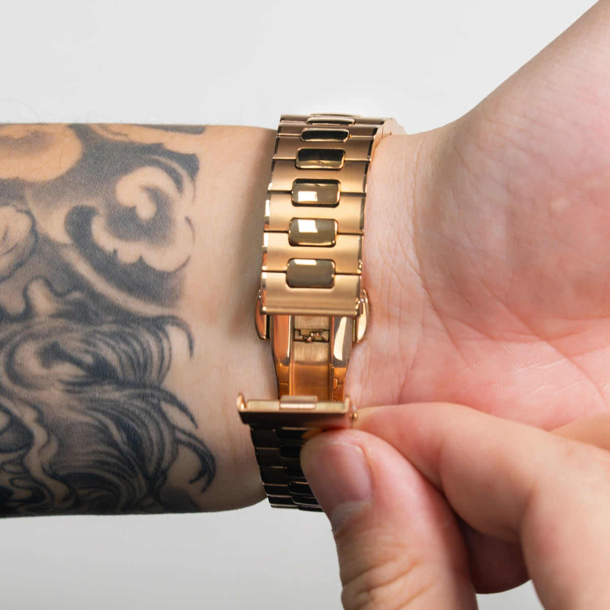 Mod Nautilus Rose Gold Blue