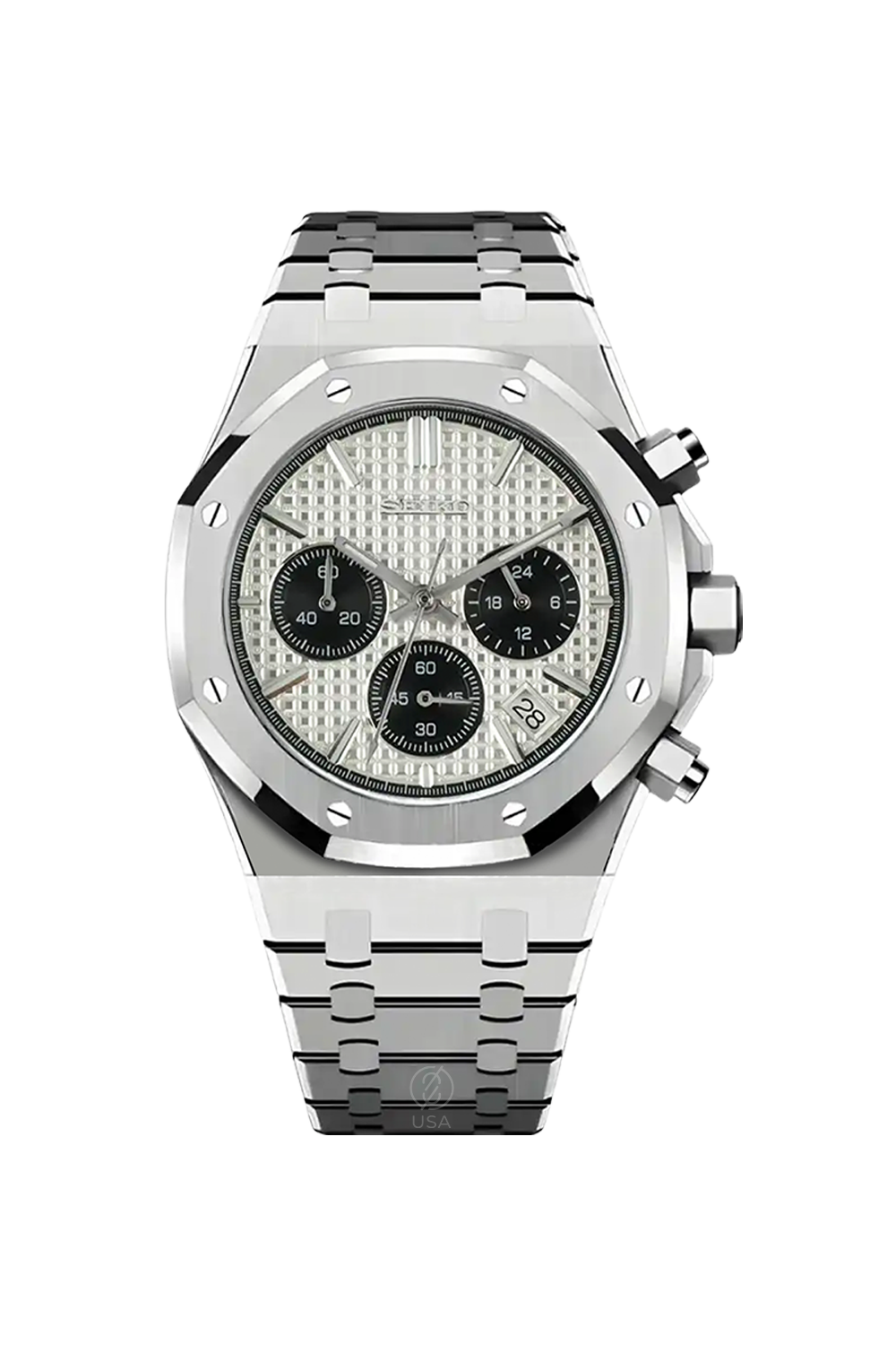 Mod Royal Oak Panda Chronograph