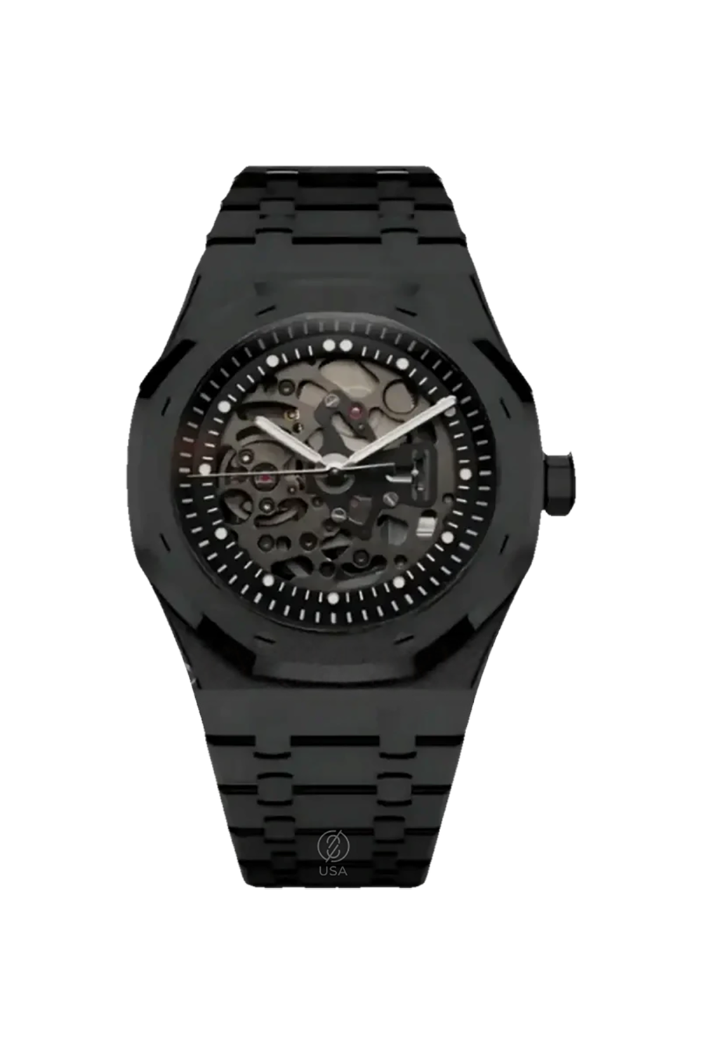 Mod Royal Oak Skeleton Black