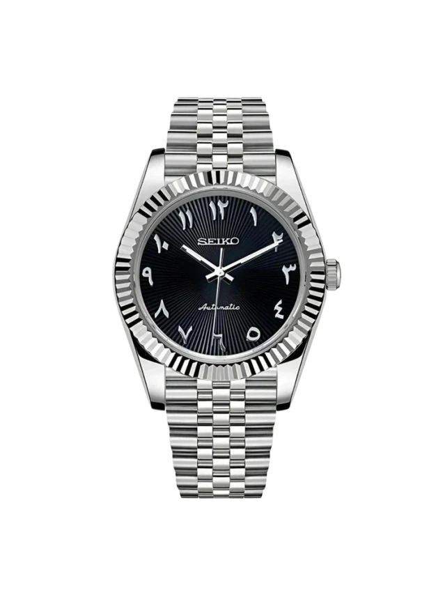 Mod Datejust Arabic Black