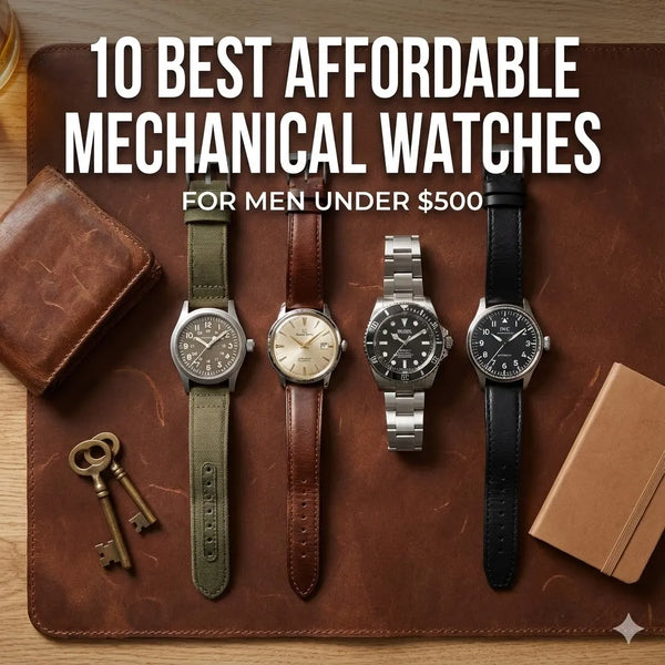 10 Best Affordable Mechanical Watches for Men Under $500