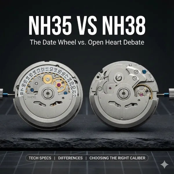 NH35 vs NH38: Which Seiko Movement Is Right for You?