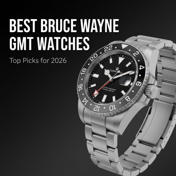 The Best Bruce Wayne GMT Watches You Can Buy in 2026