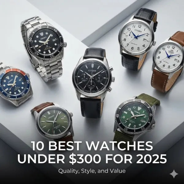 10 Best Quality Watches Under $300 for 2025