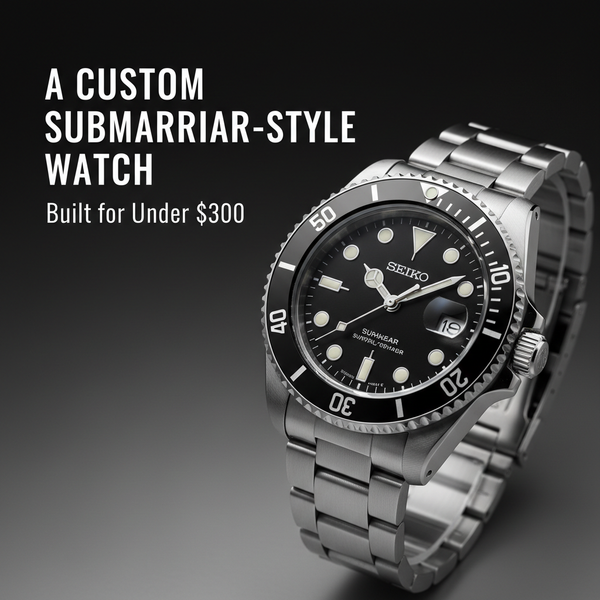A Custom Submariner-Style Watch Built for Under $300