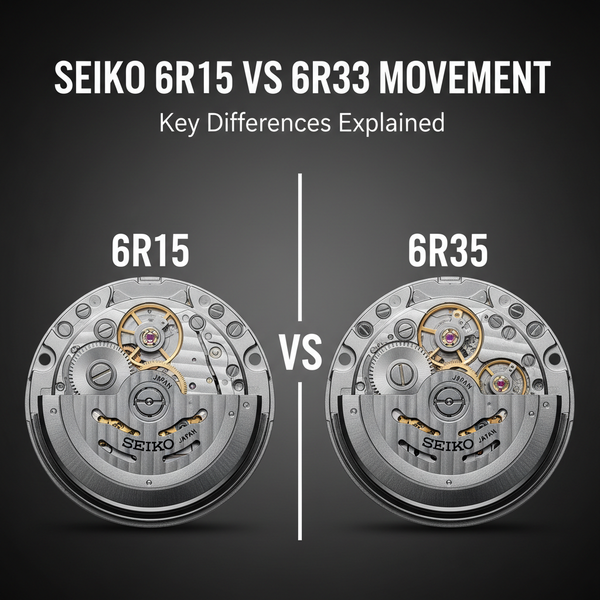 Seiko 6R15 vs 6R35 Movement: Key Differences Explained