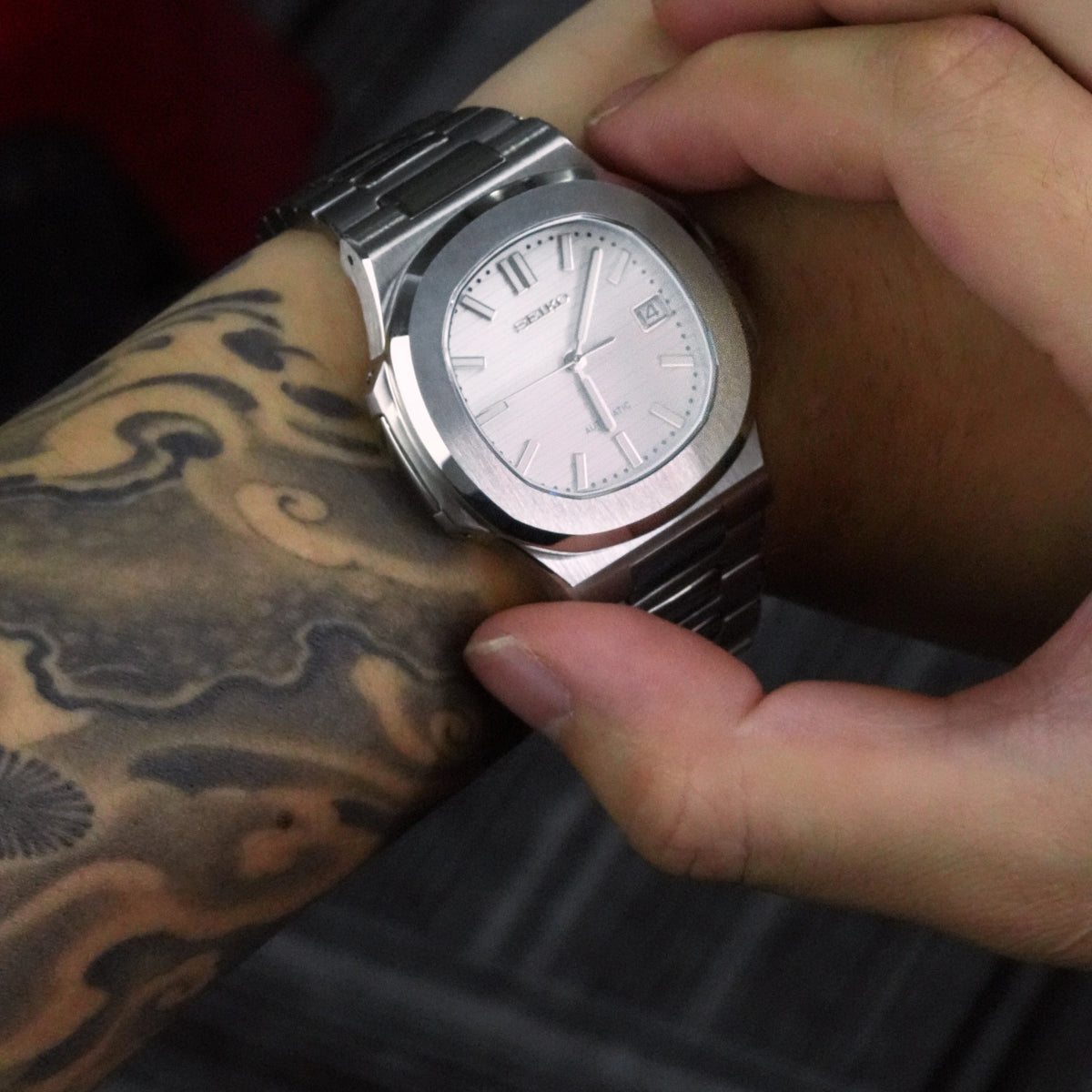 Mod Nautilus Silver White