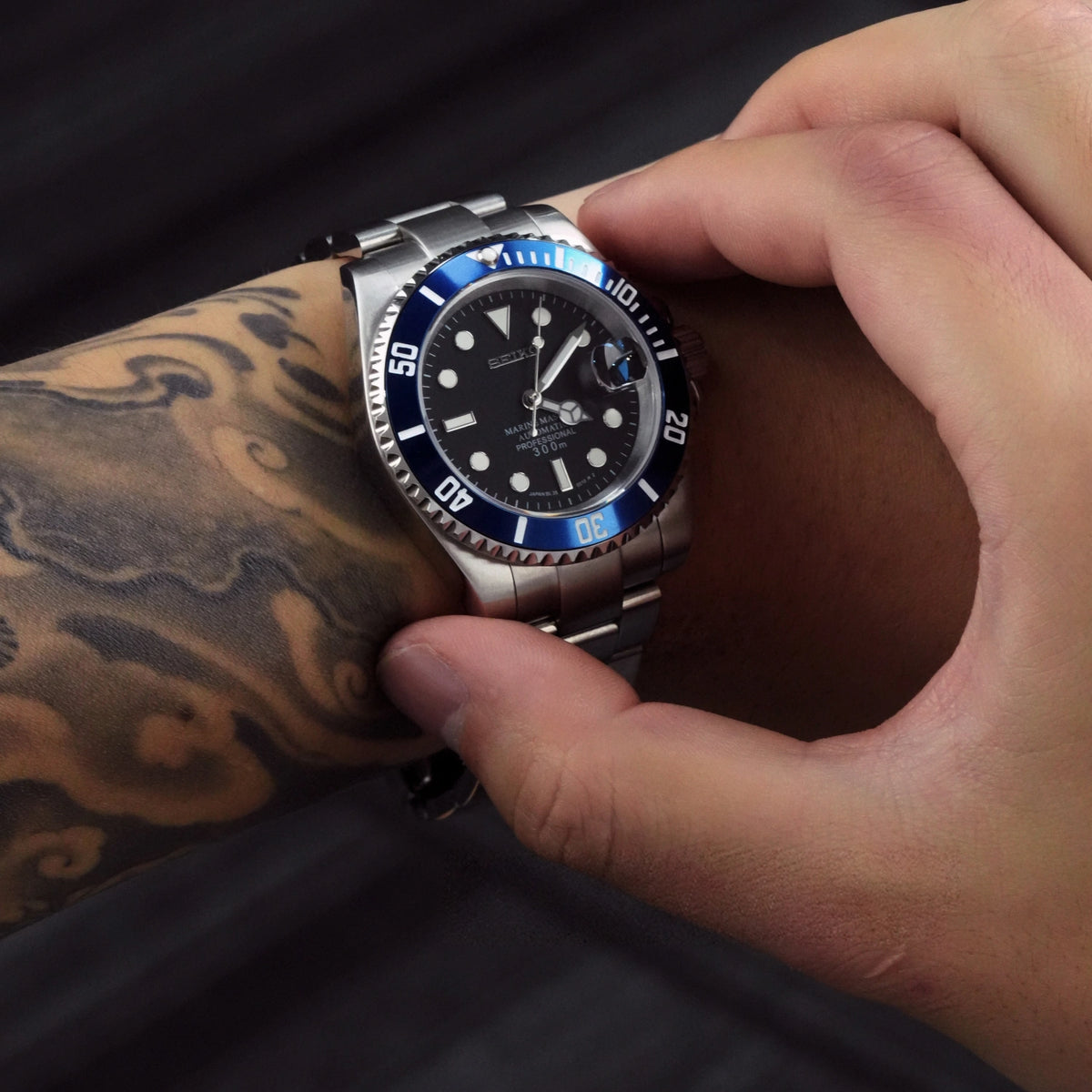 Mod Submariner Smurf