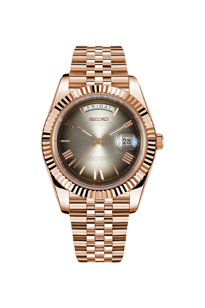 Mod Day-Date Rose Gold Mocha