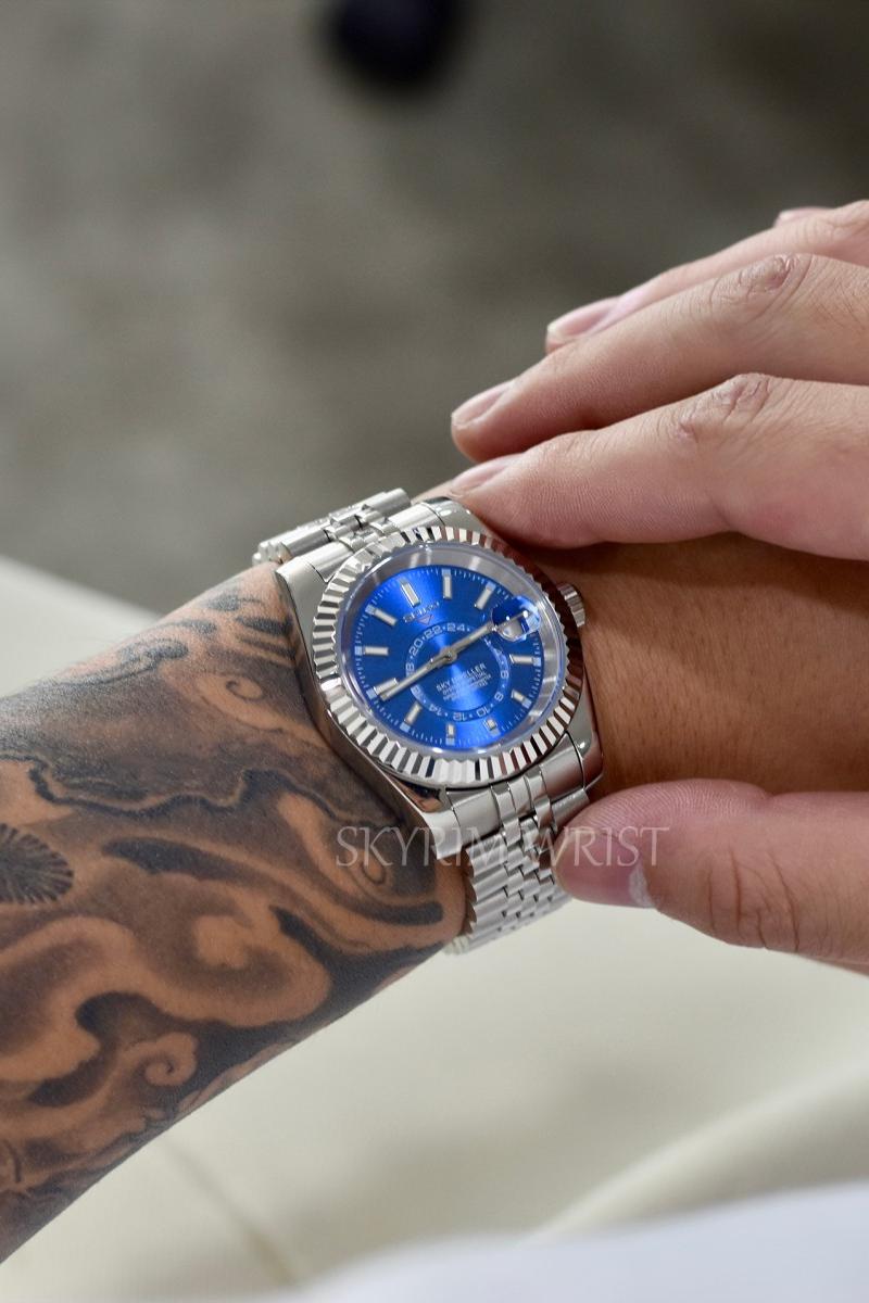 Mod Sky-Dweller Blue - SKYRIM WRIST 