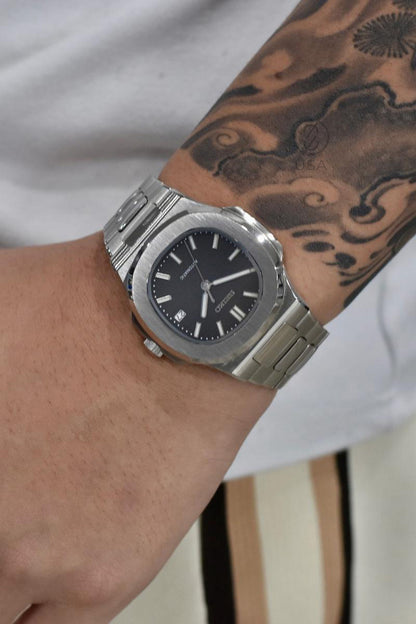 Mod Nautilus Silver Black