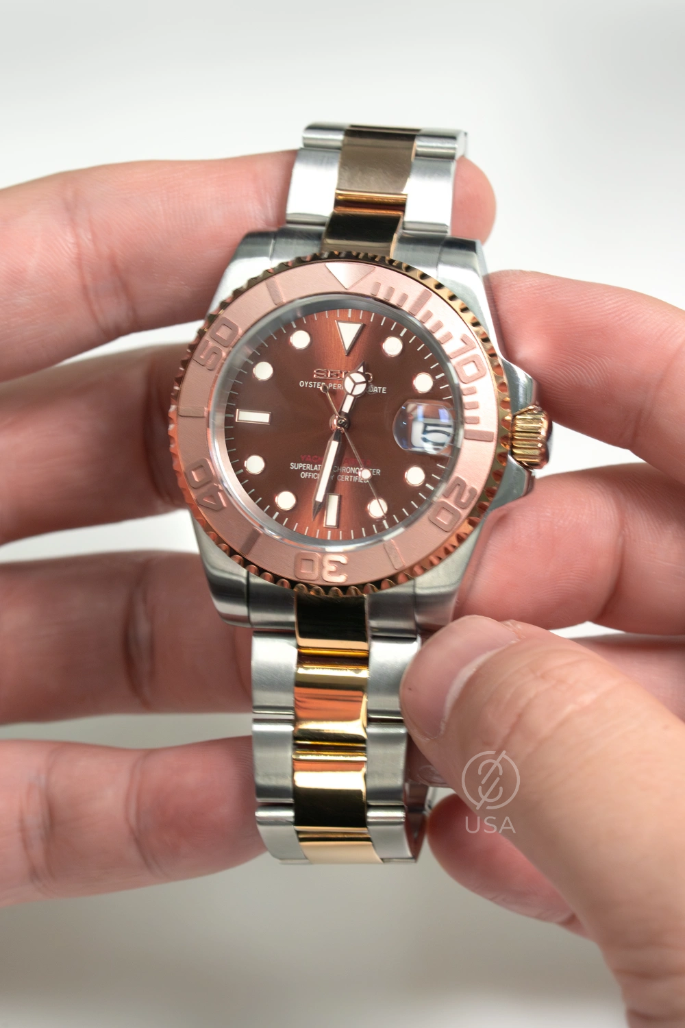 Mod Yacht-Master Two-Tone Rose Gold