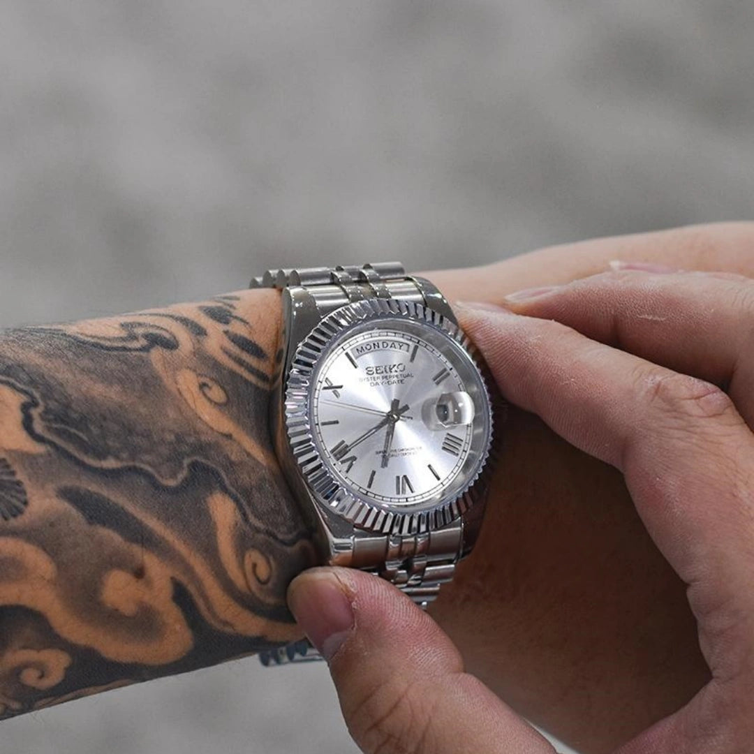 Mod Day-Date Silver