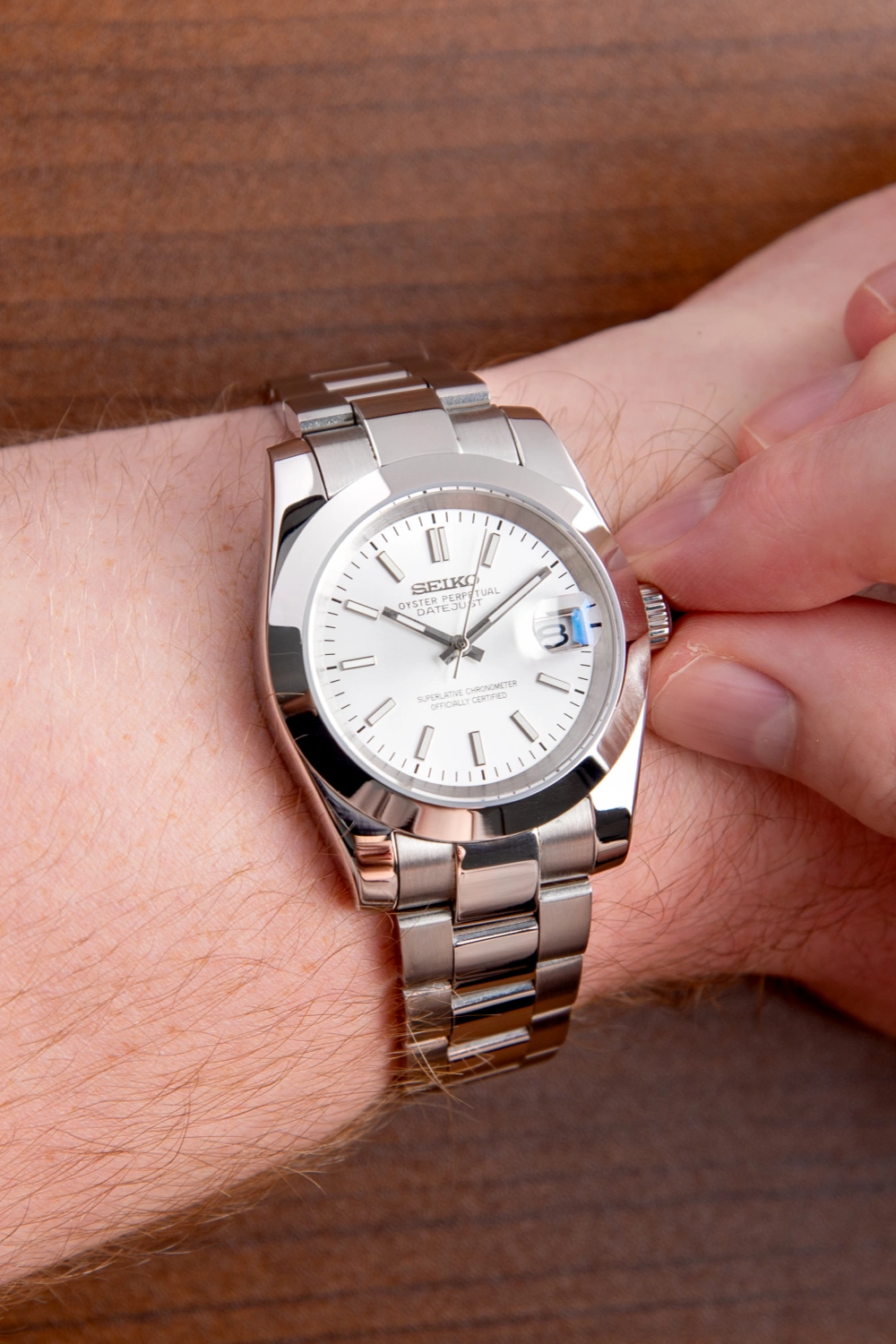 Mod Oyster Perpetual White