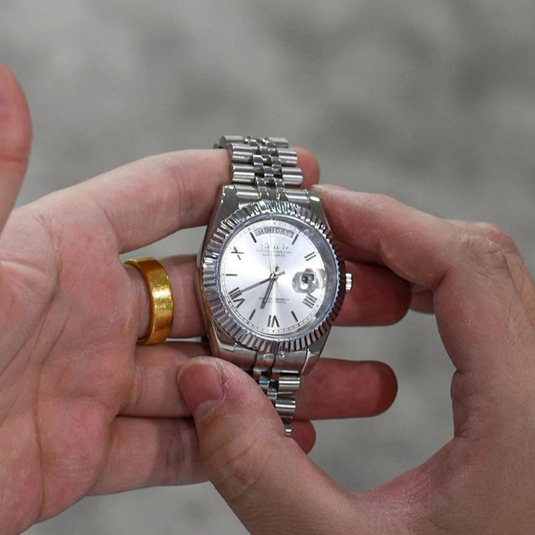 Mod Day-Date Silver