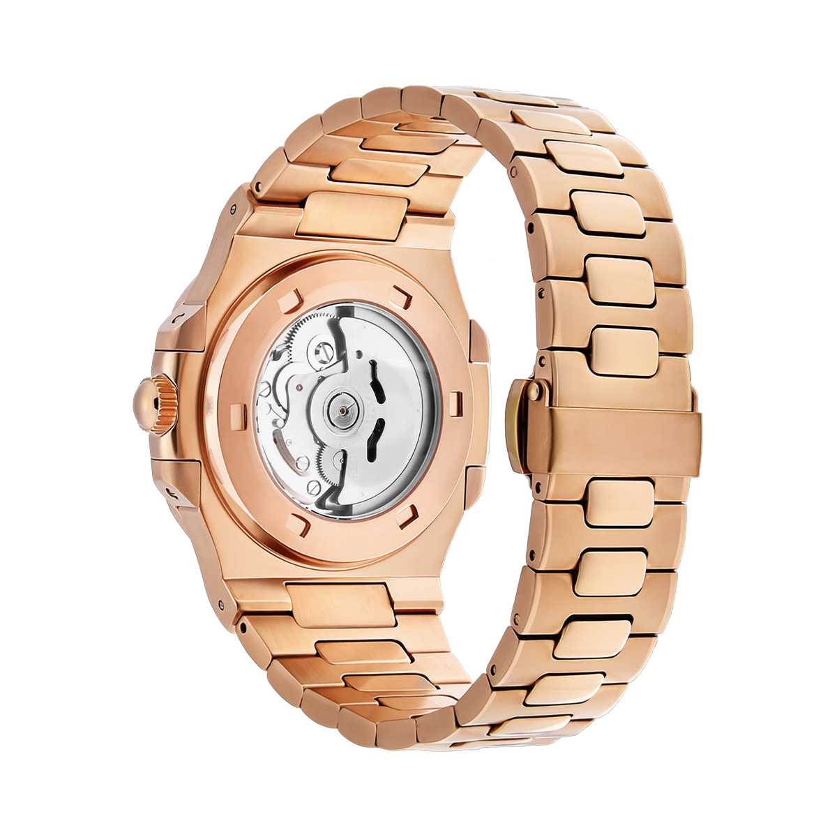 Mod Nautilus Rose Gold Blue