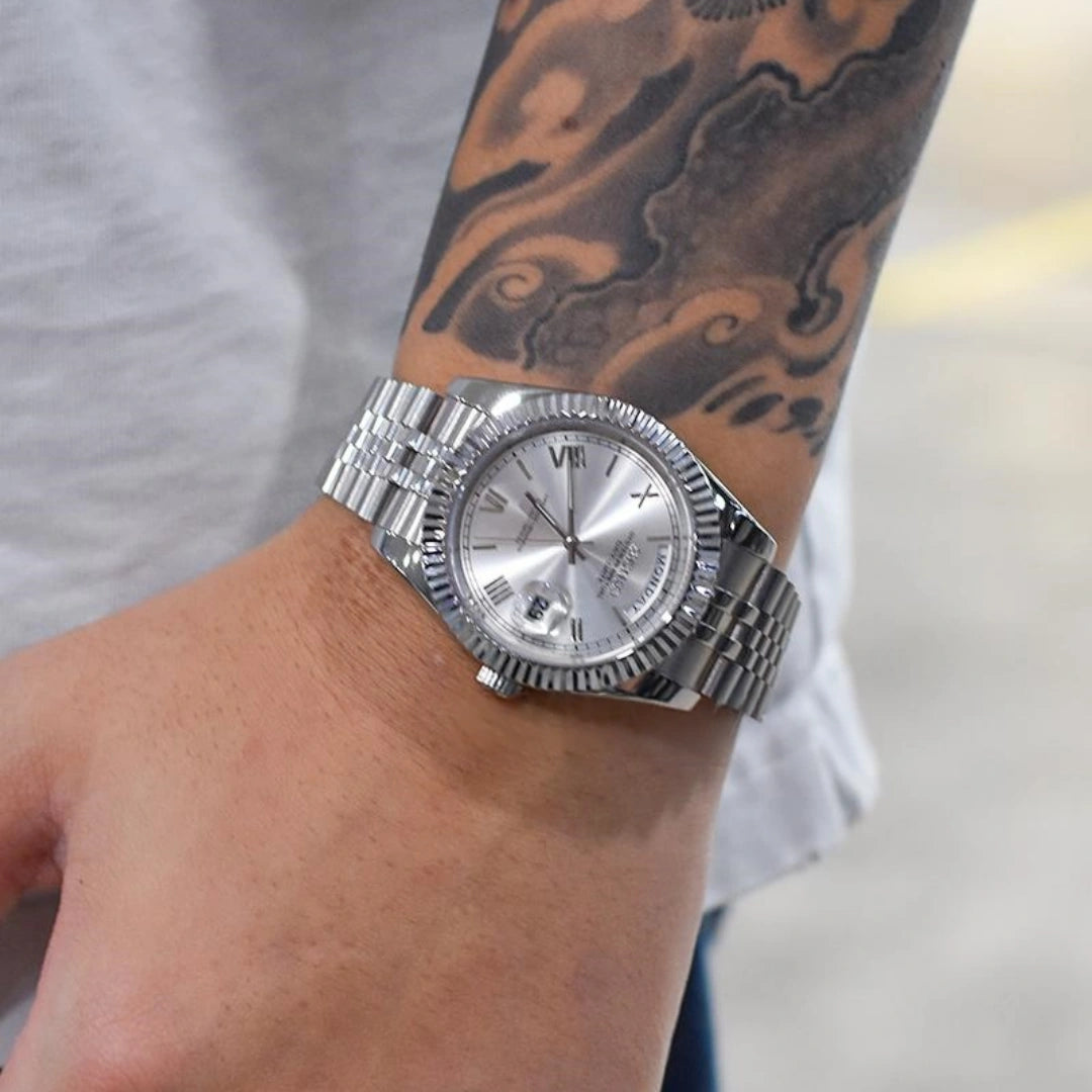 Mod Day-Date Silver