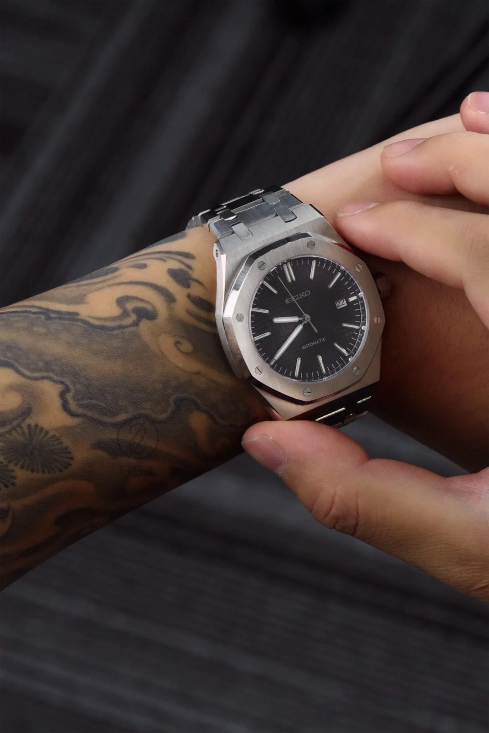 Mod Royal Oak Silver Black