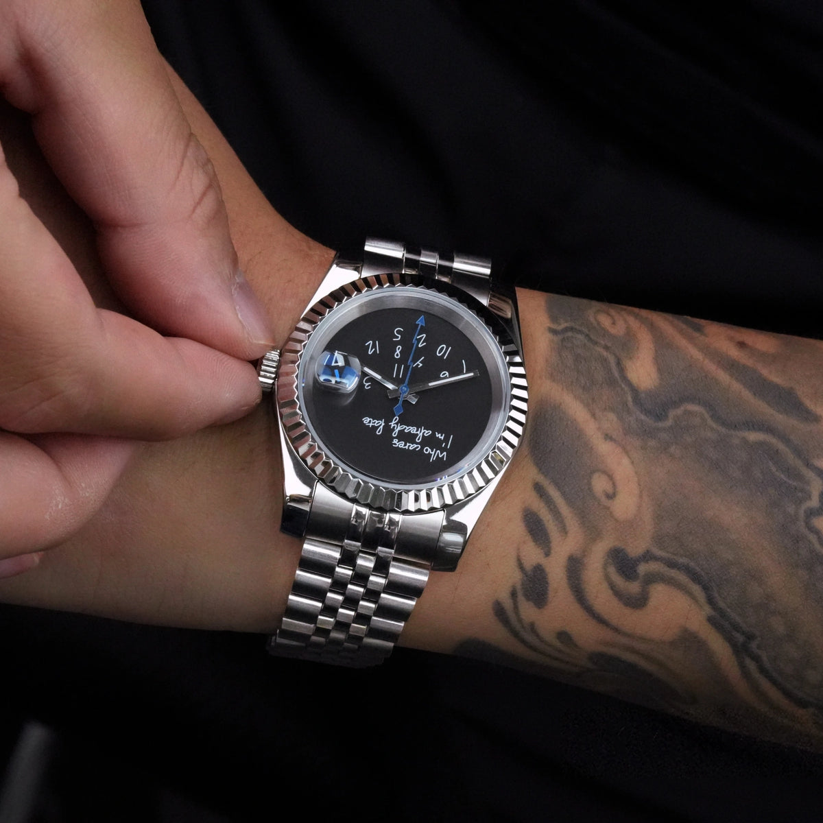 Mod Datejust Black Who Cares?