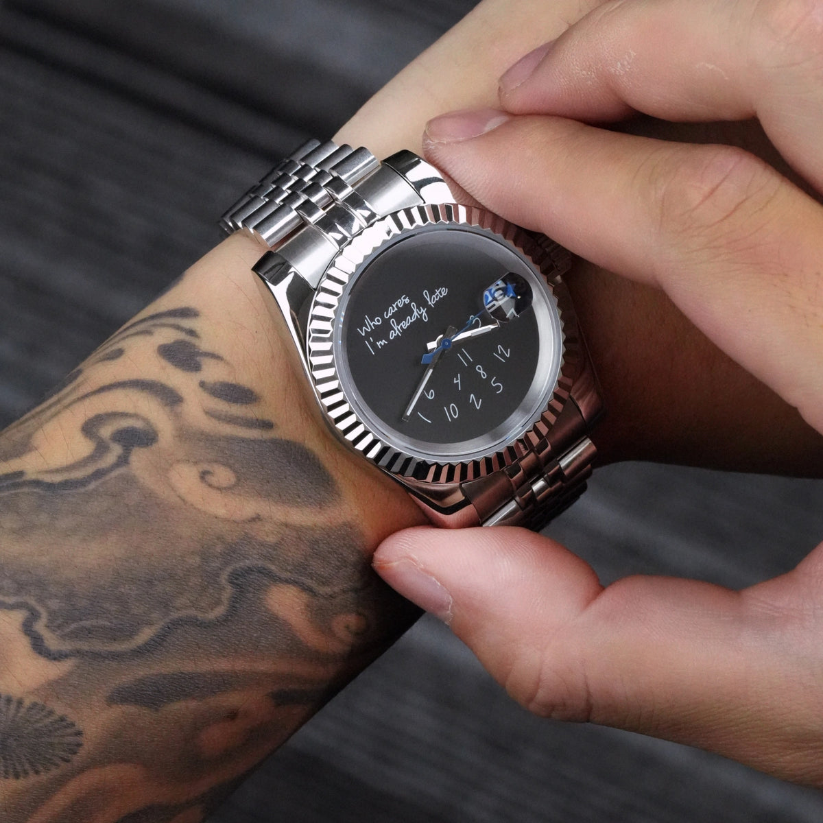Mod Datejust Black Who Cares?