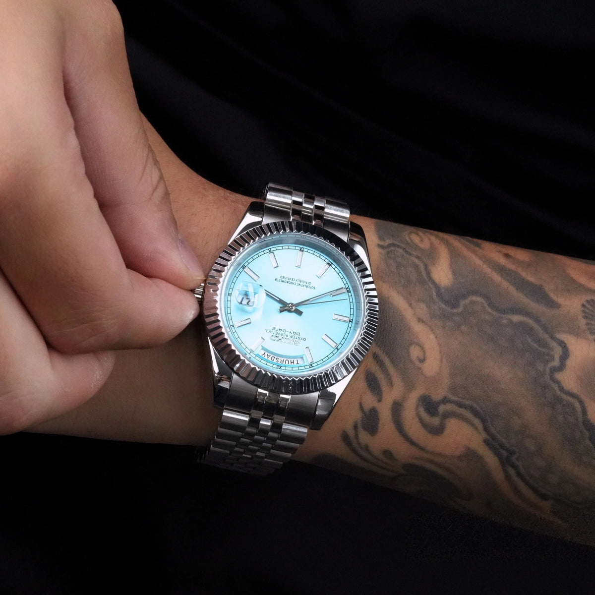 Mod Day-Date Sky Blue