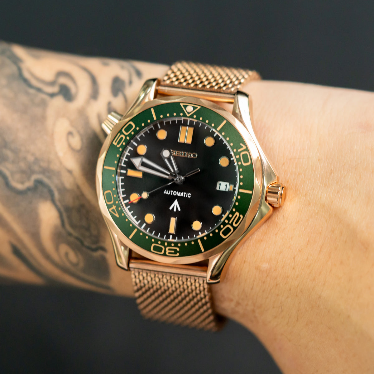 Mod Seamaster VII Emerald Green