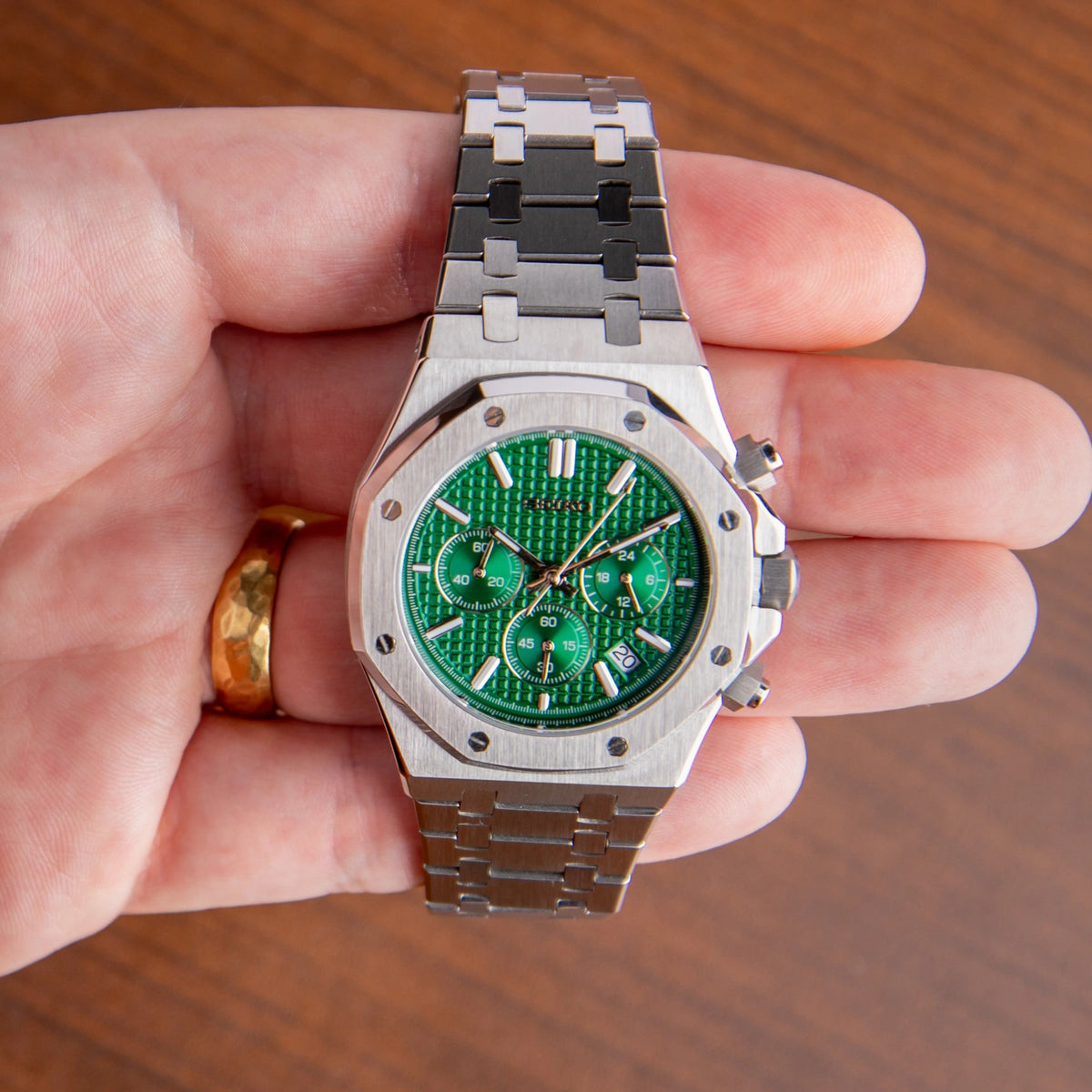 Mod Royal Oak Green Chronograph