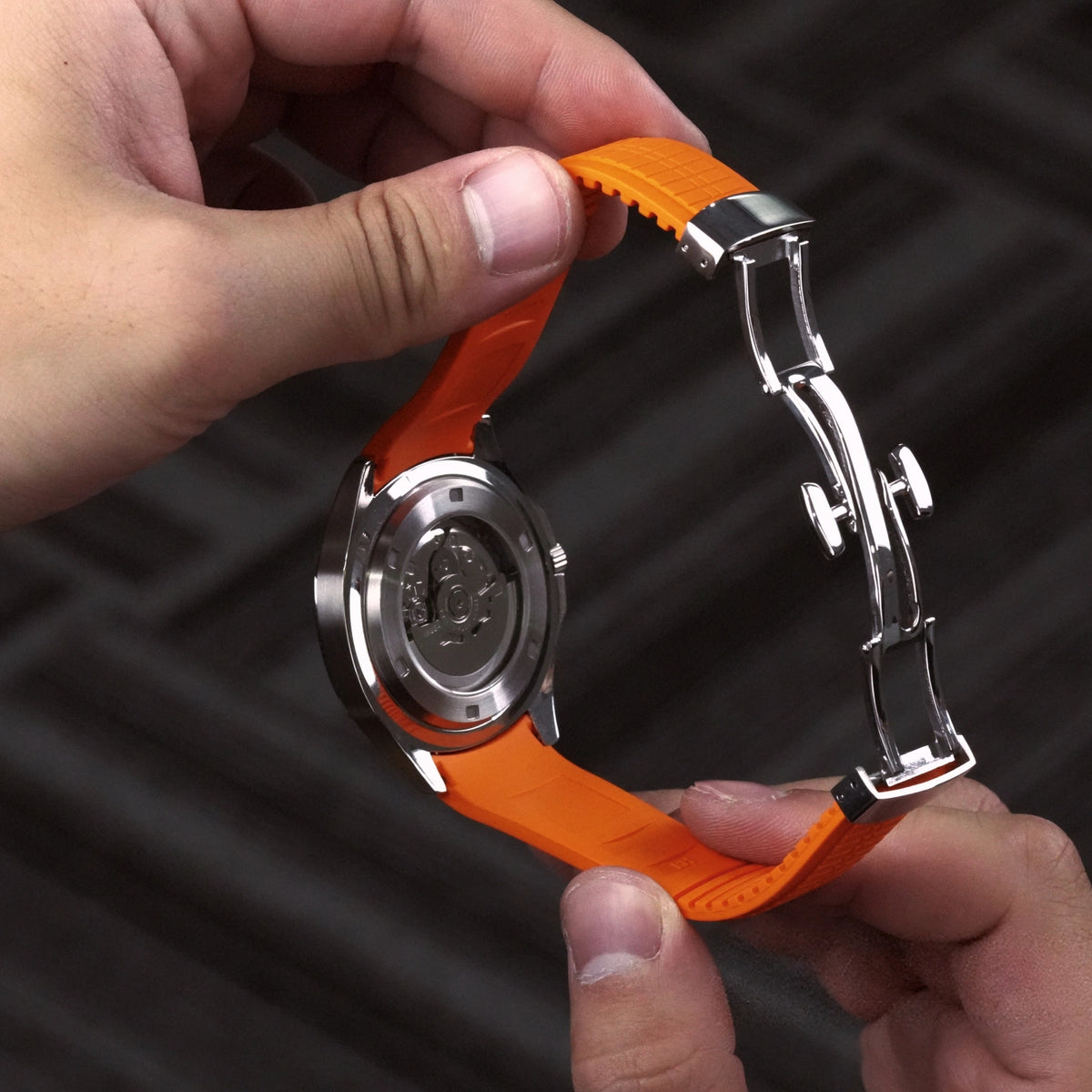 Mod Aquanaut Silver Orange