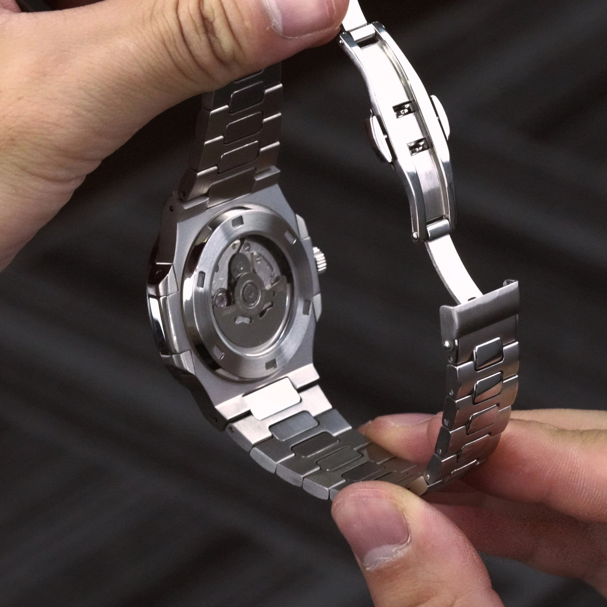 Mod Nautilus Silver Black