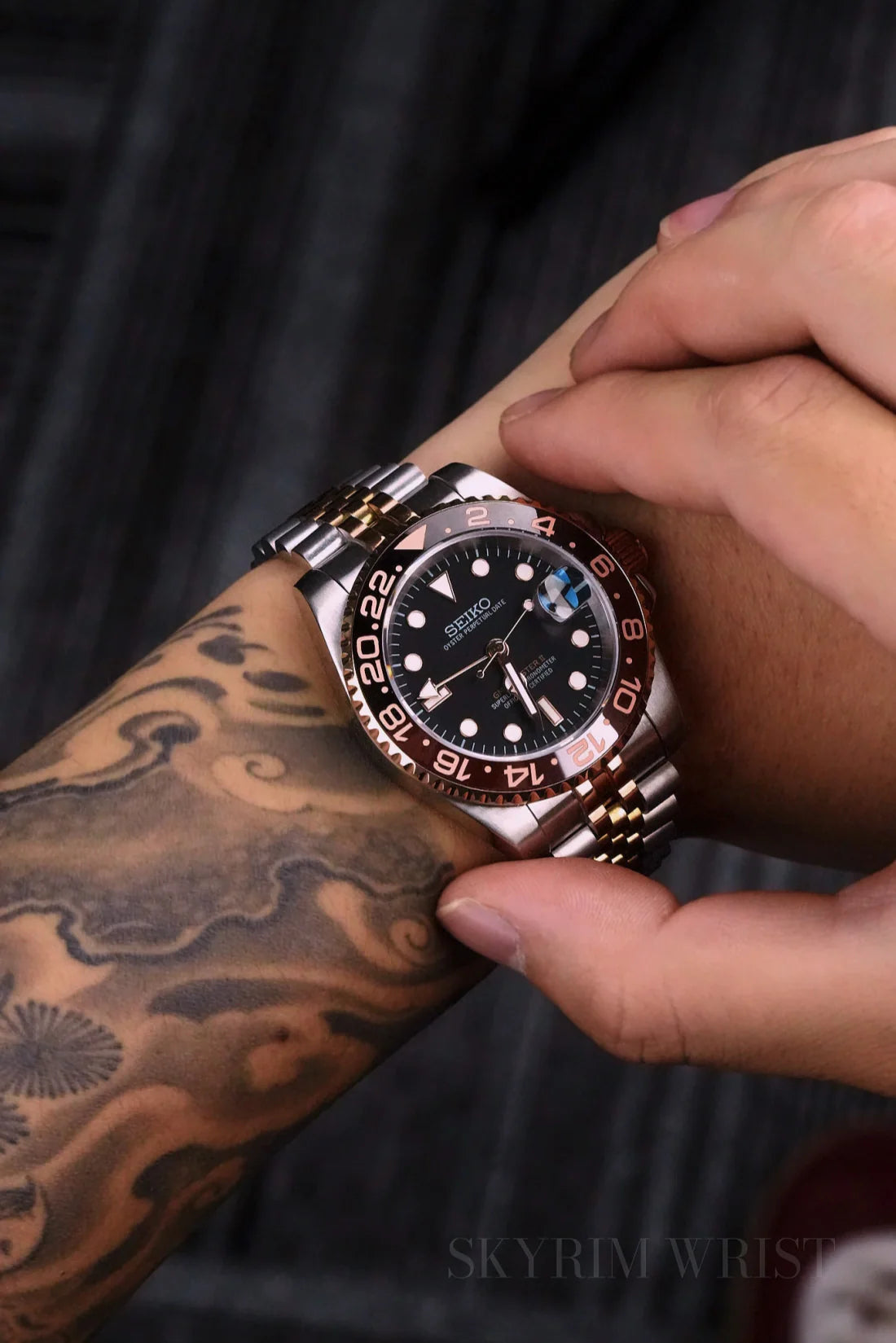 Mod GMT-Master II  Rootbeer - SKYRIM WRIST 