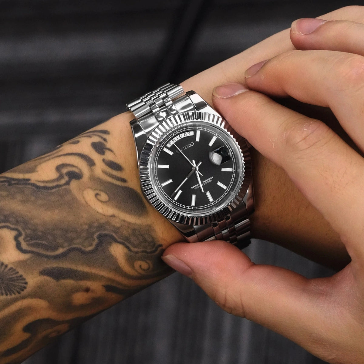 Mod Day-Date Black