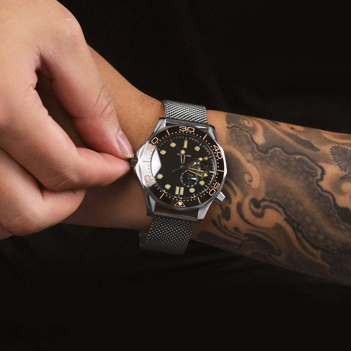Mod Seamaster VII Open-Heart
