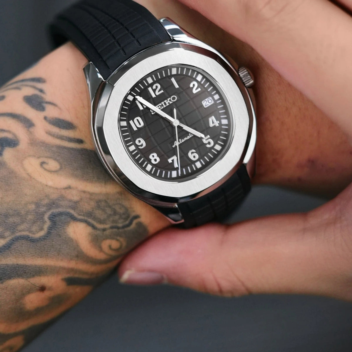 Mod Aquanaut Silver Black