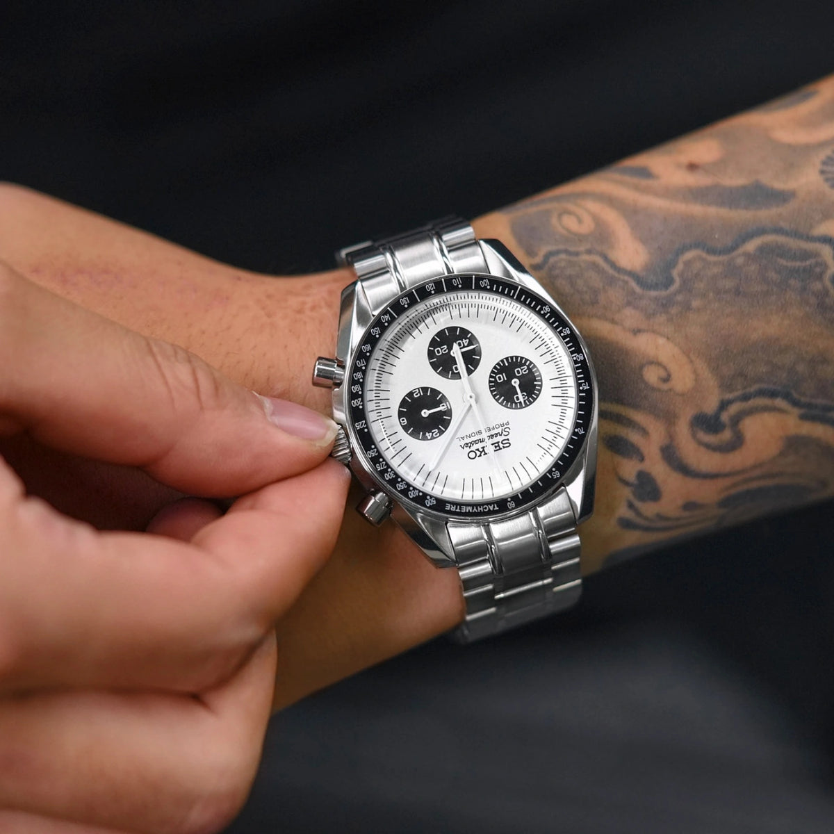 Mod Speedmaster Panda Chrono S