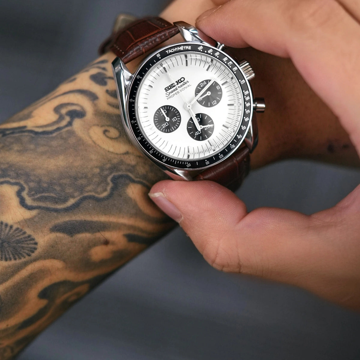 Mod Speedmaster Vintage Racer Brown