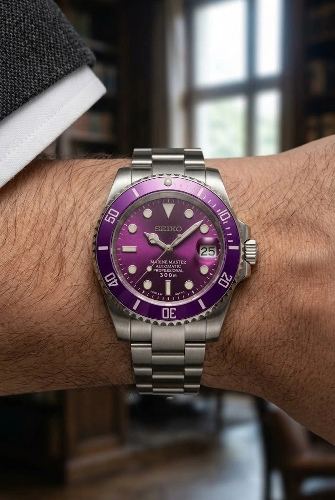 Mod Submariner Purple