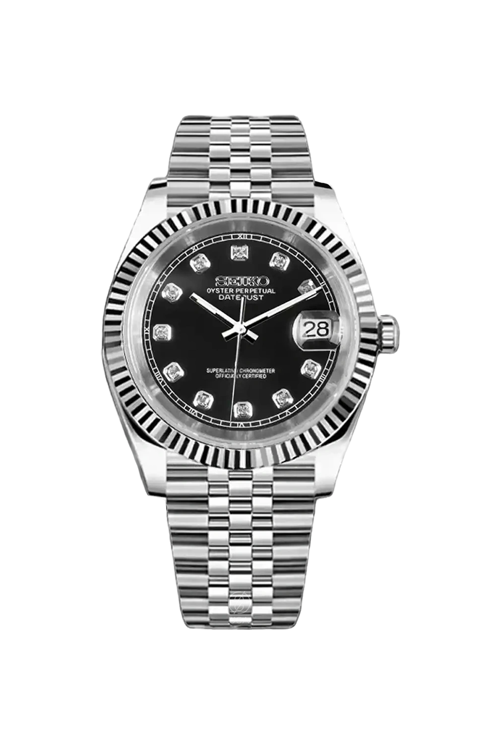 Mod Datejust Black Diamond