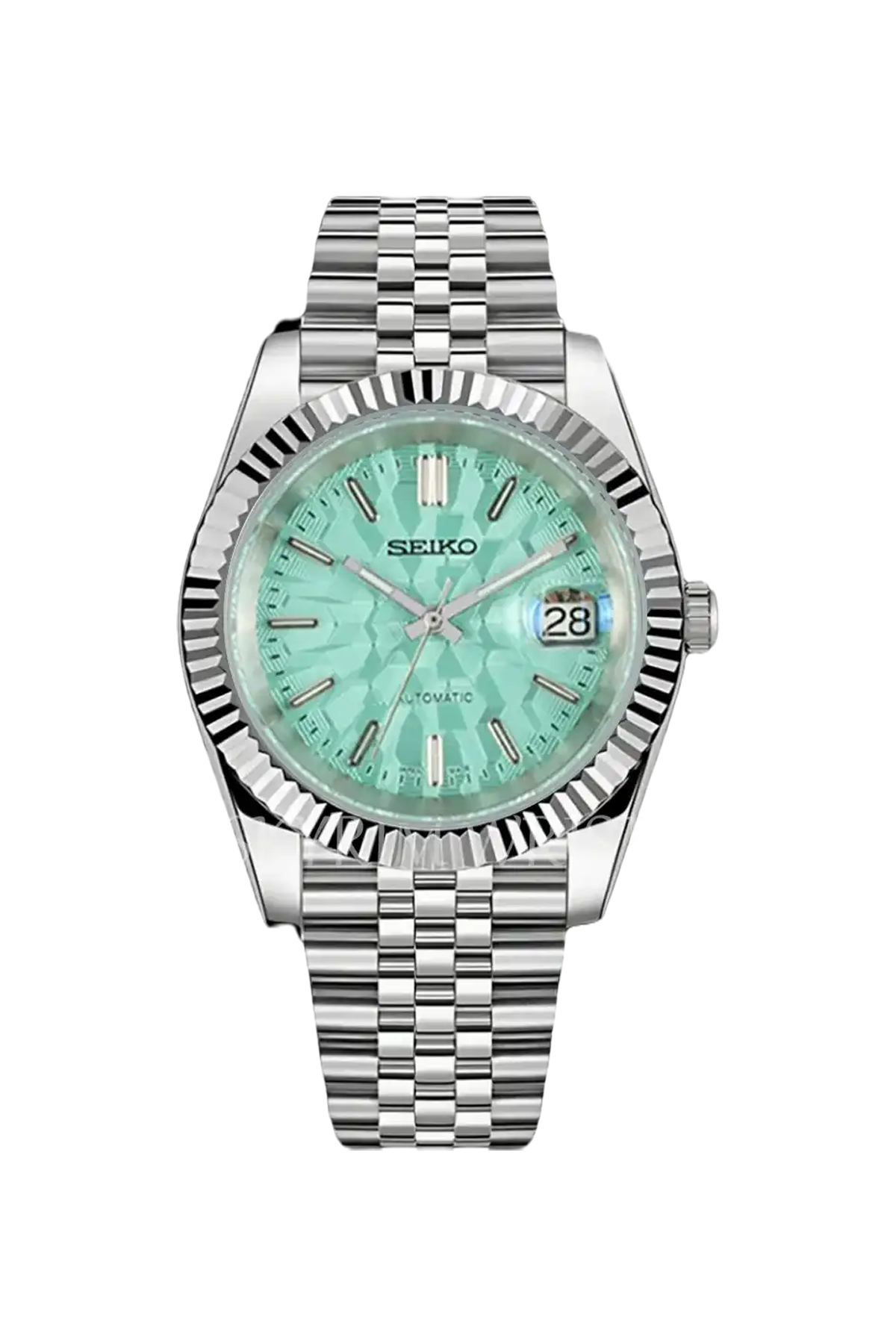 Mod Datejust Mosaic Tiffany Green - SKYRIM WRIST 