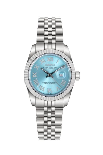 Mod Datejust Roman Sky Blue - 31mm - SKYRIM WRIST 