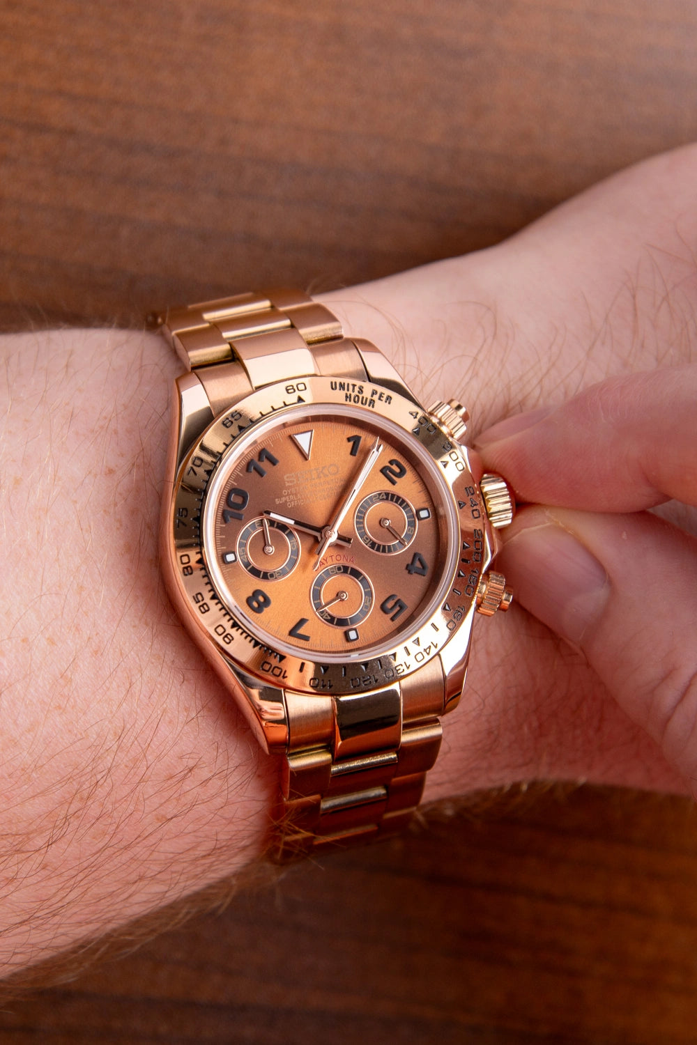 Mod Daytona Rose Gold Brown